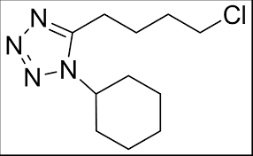 5-(4-Chlorobutyl)-1-cyclohexyl-1,2,3,4-tetrazole